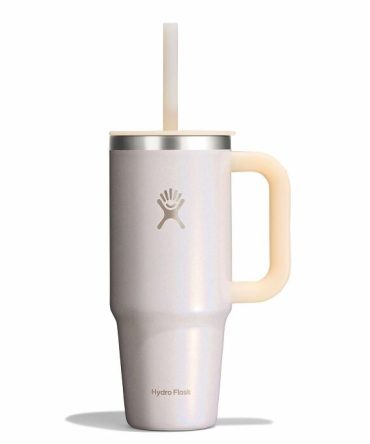 24 oz Travel Tumbler - Glimmer Cream