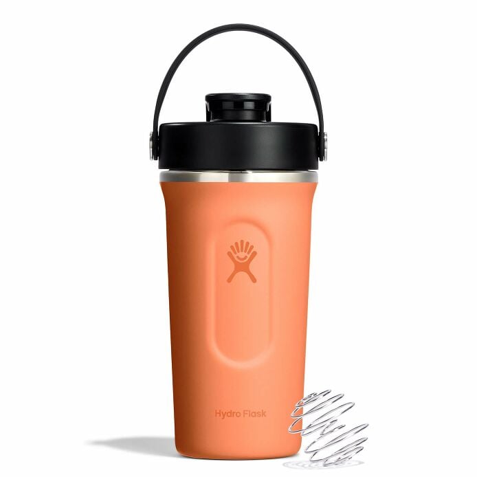 24 oz Insulated Shaker Bottle - Nectar Orange