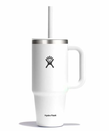 24 oz Travel Tumbler - White