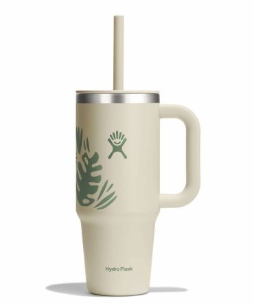 24 oz Travel Tumbler - Botanical Bliss Coconut
