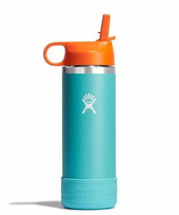 18 oz Kids Wide Mouth Bottle - Seaspray
