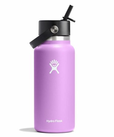 32 oz Wide Mouth with Flex Straw Cap - Anemone