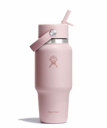 24 oz Wide Mouth Travel Bottle with Flex Straw Cap - Tonal Trillium